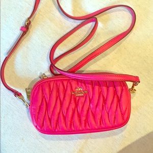 Holiday Sale! New Pink Coach Crossbody Bag